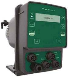 Chemical dosing pumps for constant operation outputs 2.5-110 l/hr with digital manual adjustment