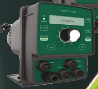 Metering pumps supplied with pH and redox controllers and electrodes available with modbus and wi-fi communication interface