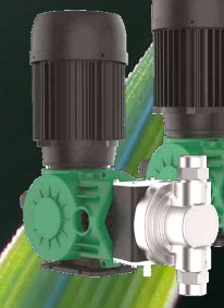 Motor-driven piston dosing pumps exceptional performance with outputs up to 300 L/Hr suitable  20 bar pressure 