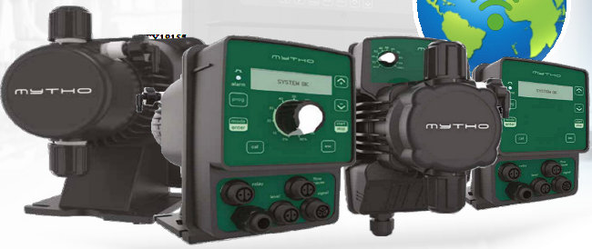 Chemical dosing pump with manual adjustment exceptional precision reliability and performance