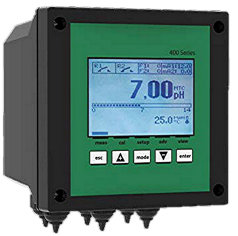 Conductivity controller with PID software technology exceptional measurement precision