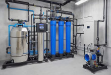 Dosing pumps with integrated pH/redox controllers to regulate chemicals levels in boreholes and drinking water processes