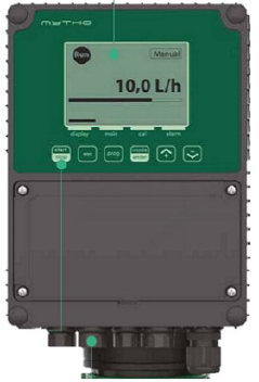 Mechanical dosing pump proportional multifunction controller