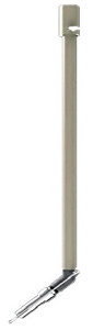 Submersible dissolved oxygen sensor housing for tanks and vessel including in hash and turbulent conditions