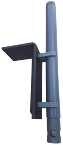 submersible pH and redox electrode holder for tanks available in 0.5 meter to 2.0 meters