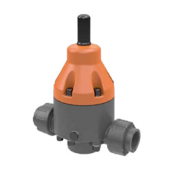 Adjustable pressure loading valves for water treatment and process control applications 