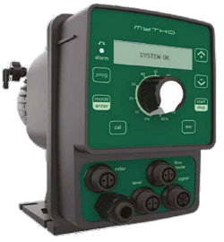 Chemical metering pumps with digital stroke adjustment in surface mounted housing flow rates 0.4-110 l/Hr exceptional precision and 
reliability 