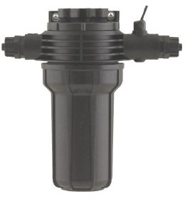 Polypropylene bypass housing with integrated flow switch for suspended solids, dissolved oxygen and turbidity sensors